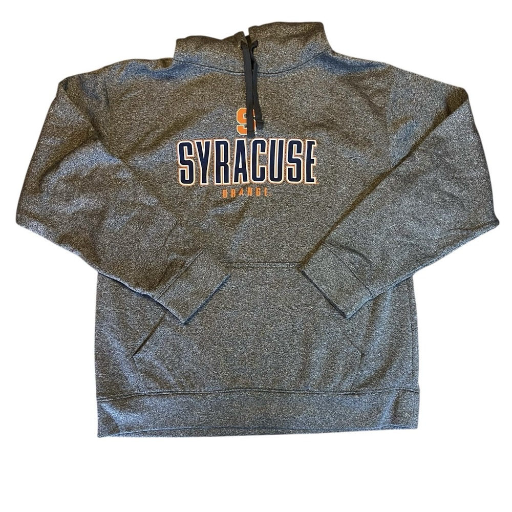 Champion Syracuse Orangemen Hoodie Sweatshirt Collegiate NCAA Dark Grey‎ Size L - Picture 4 of 10